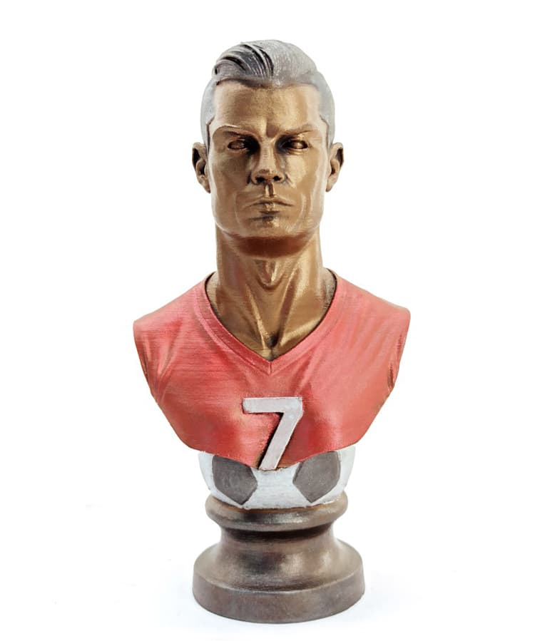 TTT Polyester Ronaldo Figürü Büst