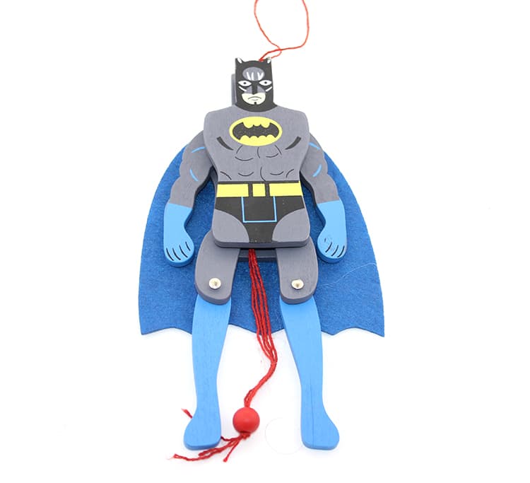 TTT Ahşap Sallanan Batman Figürü
