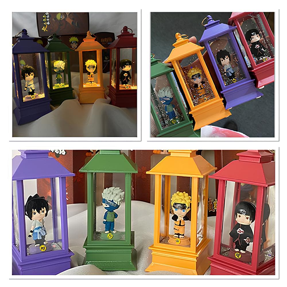 TTT Anime Naruto Figürlü Işıklı Kar Küresi