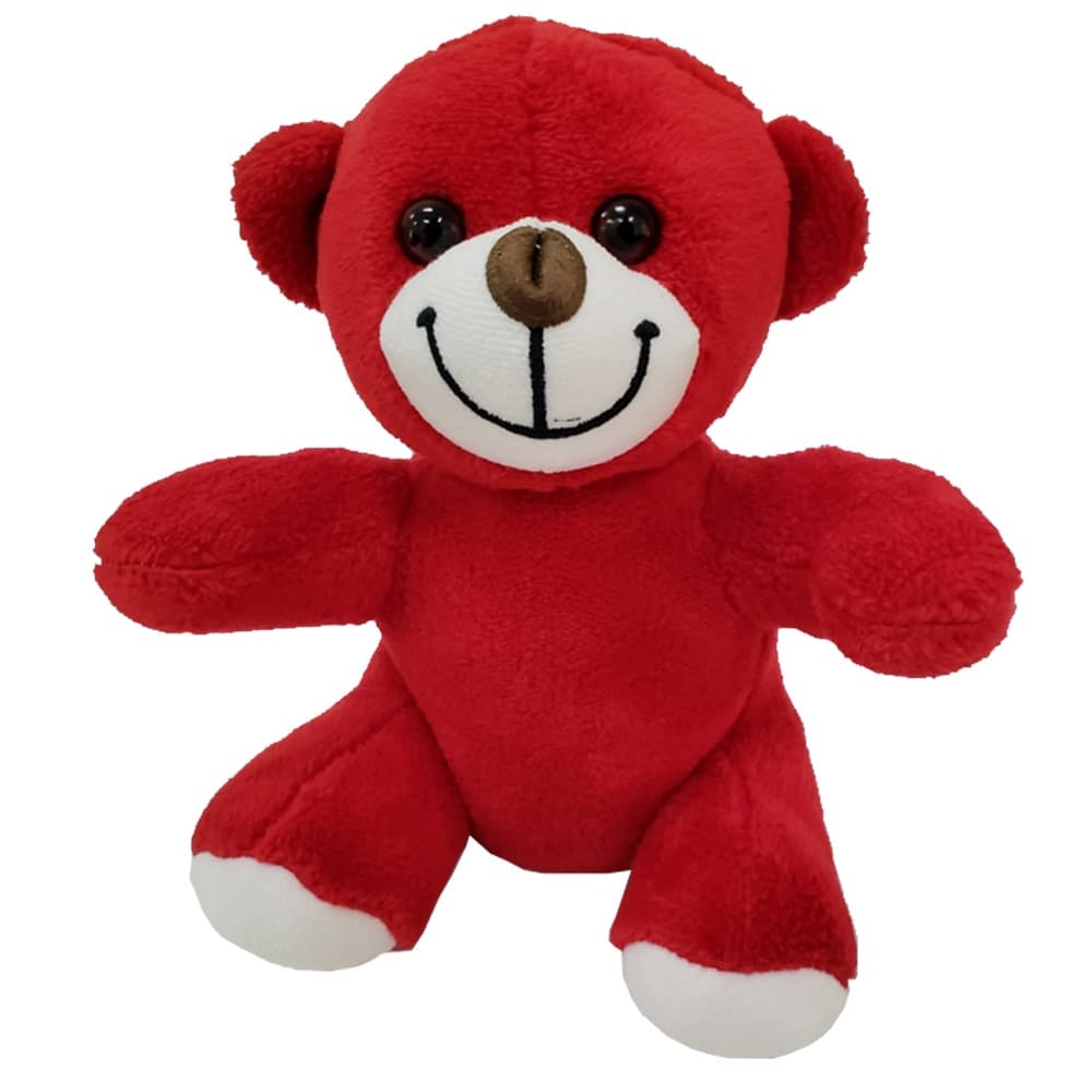 TTT Sevimli Kırmızı Peluş Oyuncak Ayı