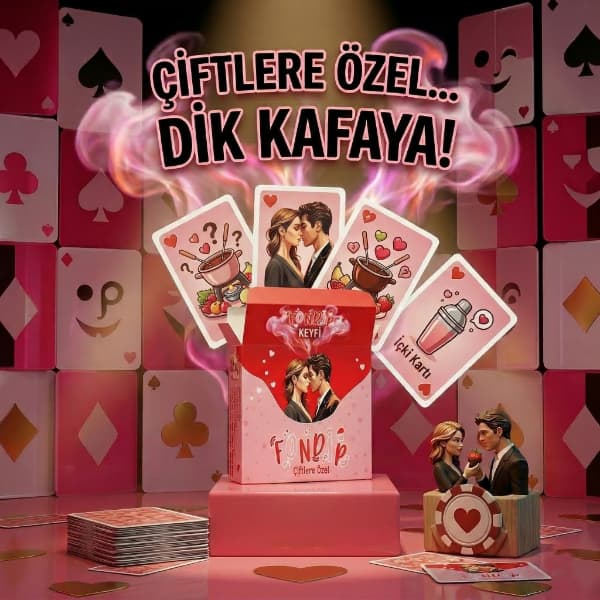 TTT Fondip Çiftlere Özel Kart Oyunu