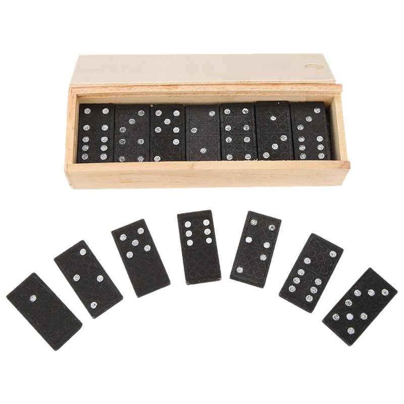 Ahşap Domino Seti - Sanat & Hobi