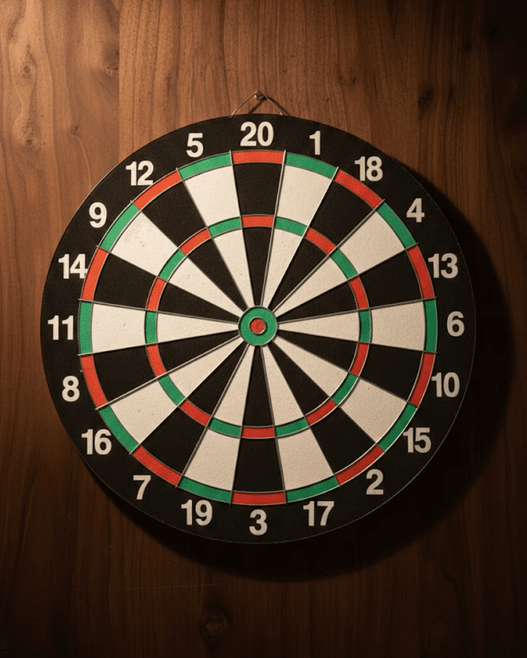 İnç Dart Tahtası Seti Dayanıklı Yapı 4 Metal Dart Oku