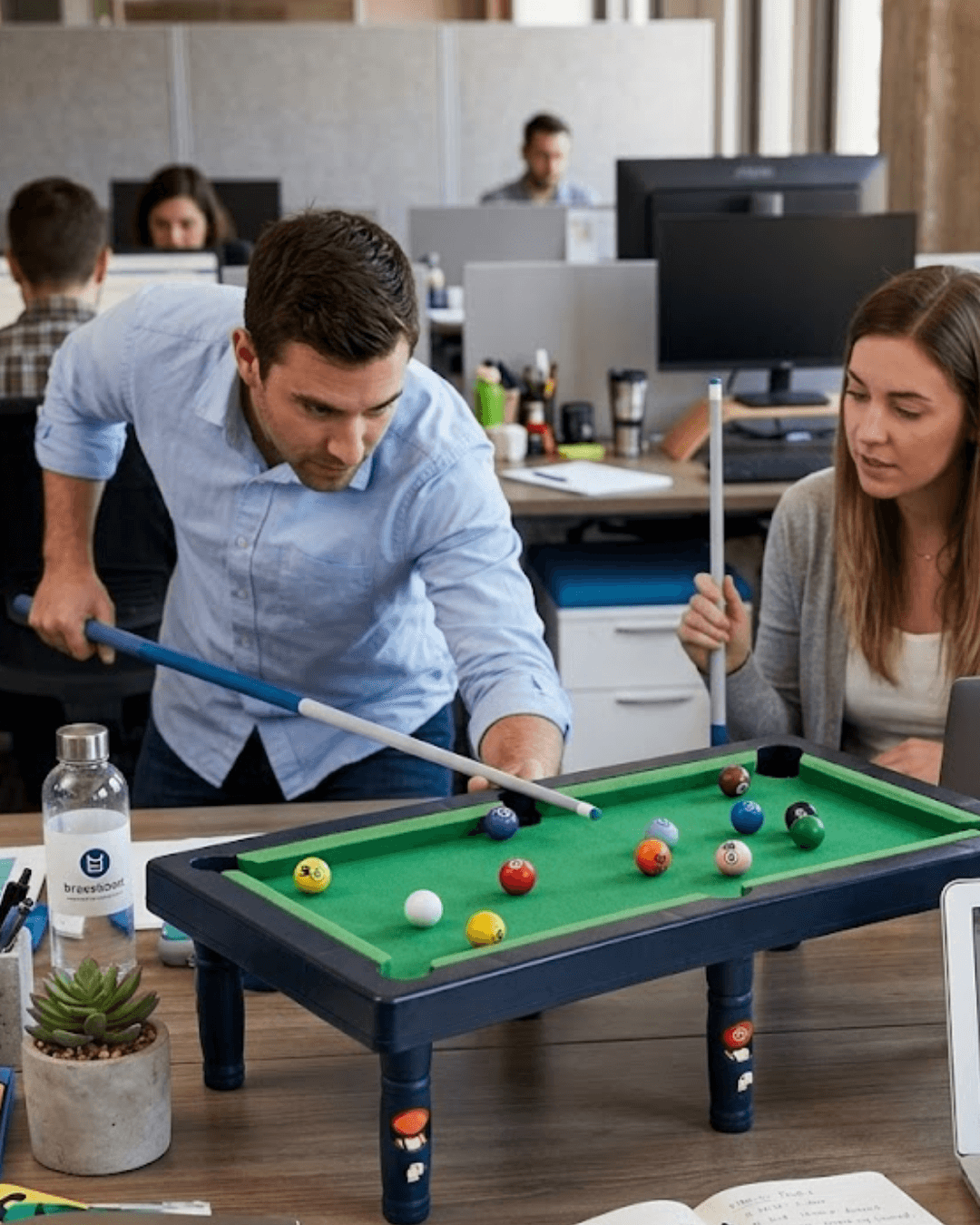 Oyuncak Bilardo Masası Seti Çocuklar İçin Eğlence ve
