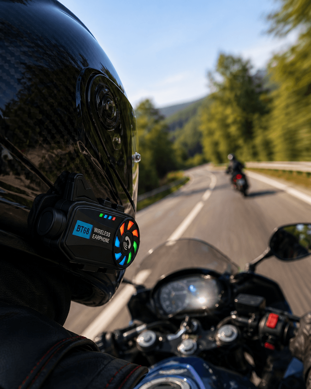 Motosiklet Kask Kamera Sistemi Gece Görüş Destekli