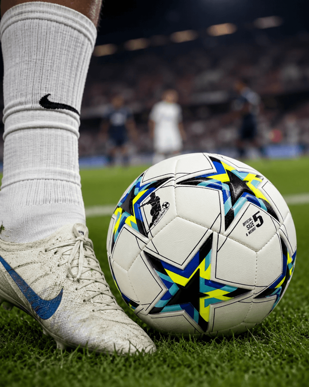 Futbol Antrenman Topu Yüksek Dayanıklı Dikişli Kaymaz