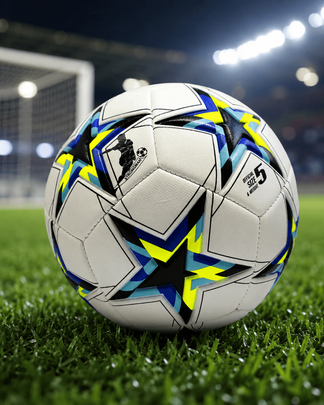 Çocuk ve Yetişkin İçin Futbol Topu Güçlü Dış Yüzeyli
