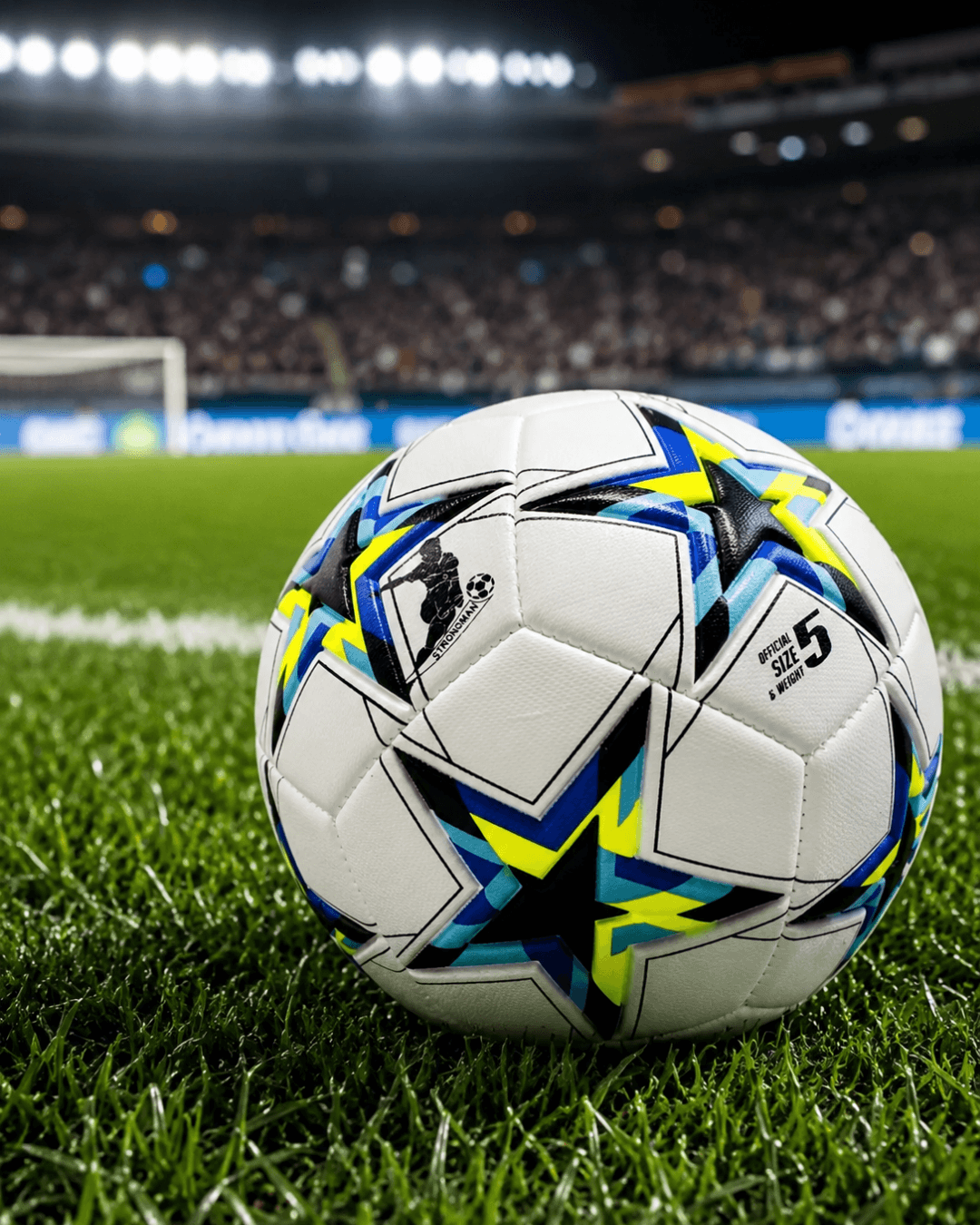 Antrenman ve Maç İçin Futbol Topu Kaymaz Yüzeyli