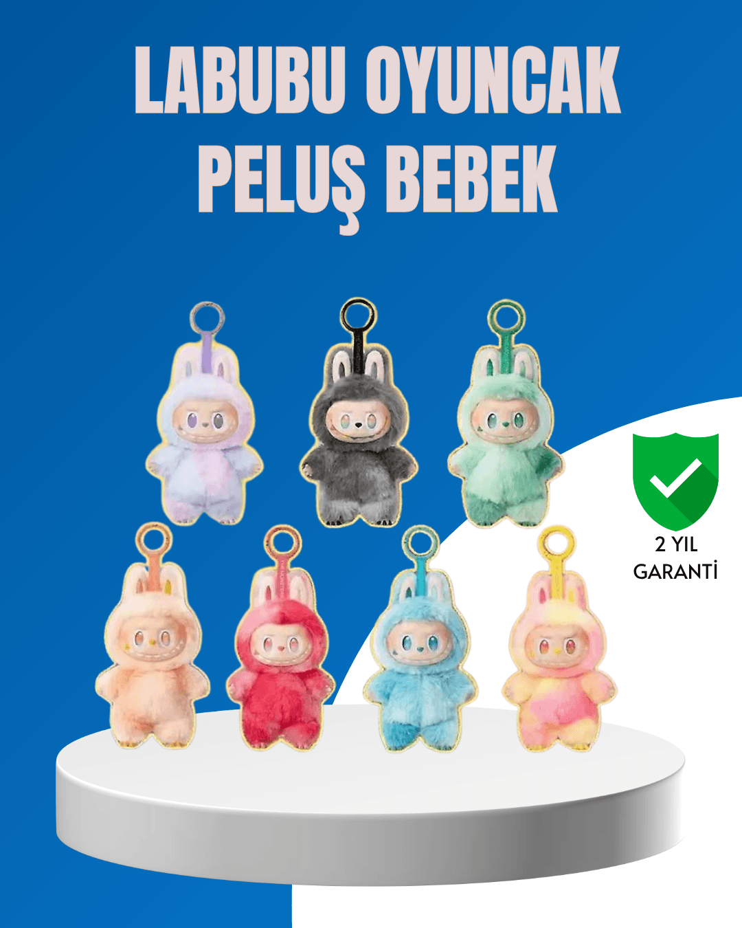 Kutu Paketli Labubu Oyuncak – Renk Karışık Gönderim