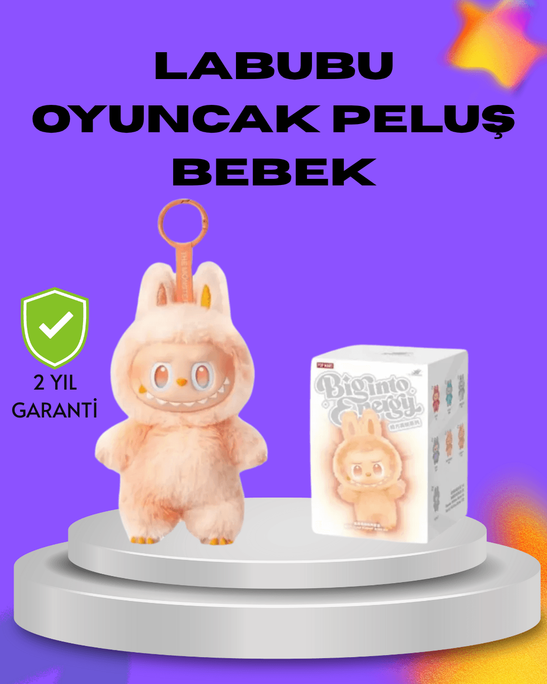 Koleksiyonluk Labubu Figür – Kaliteli Peluş Malzeme