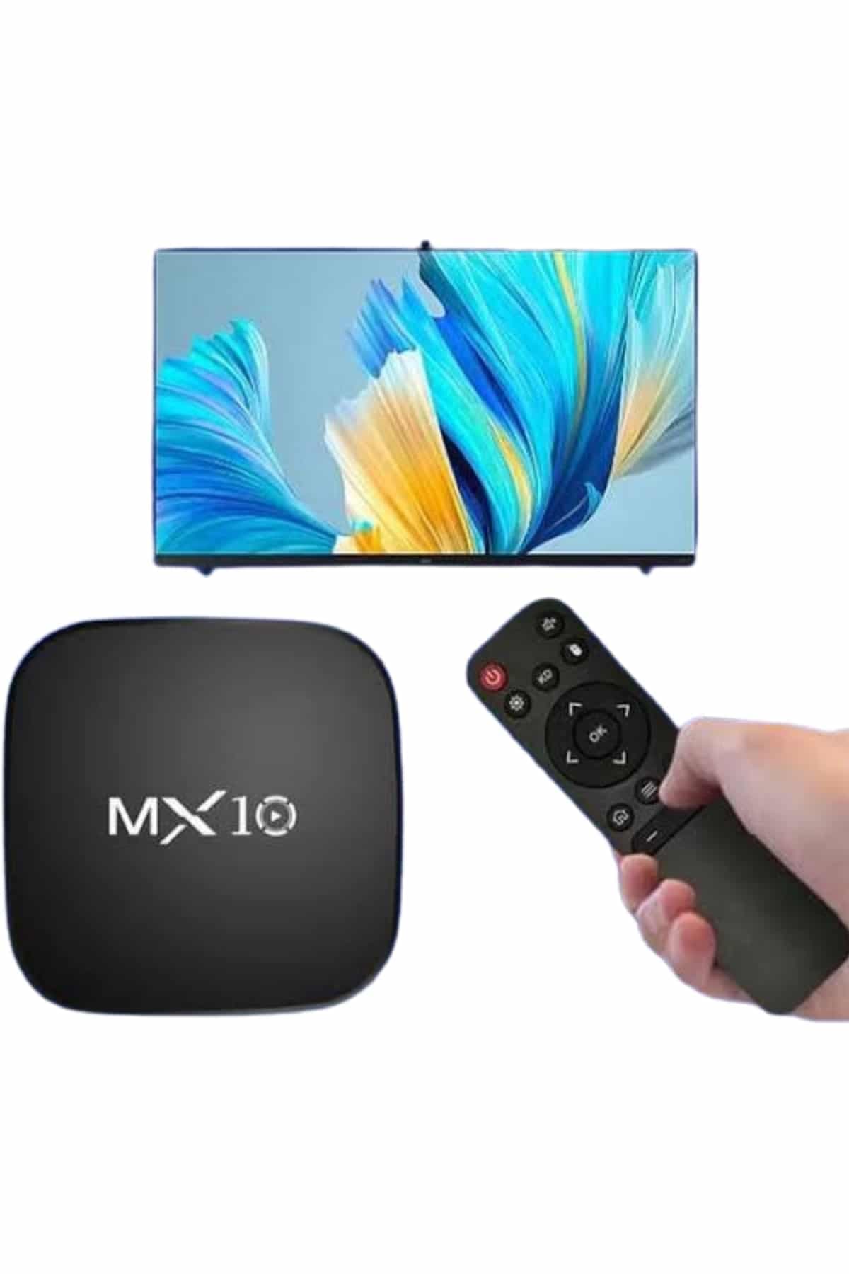 Akıllı TV kutusu Mx Box Android 7.1 TV kutusu 2. Wifi