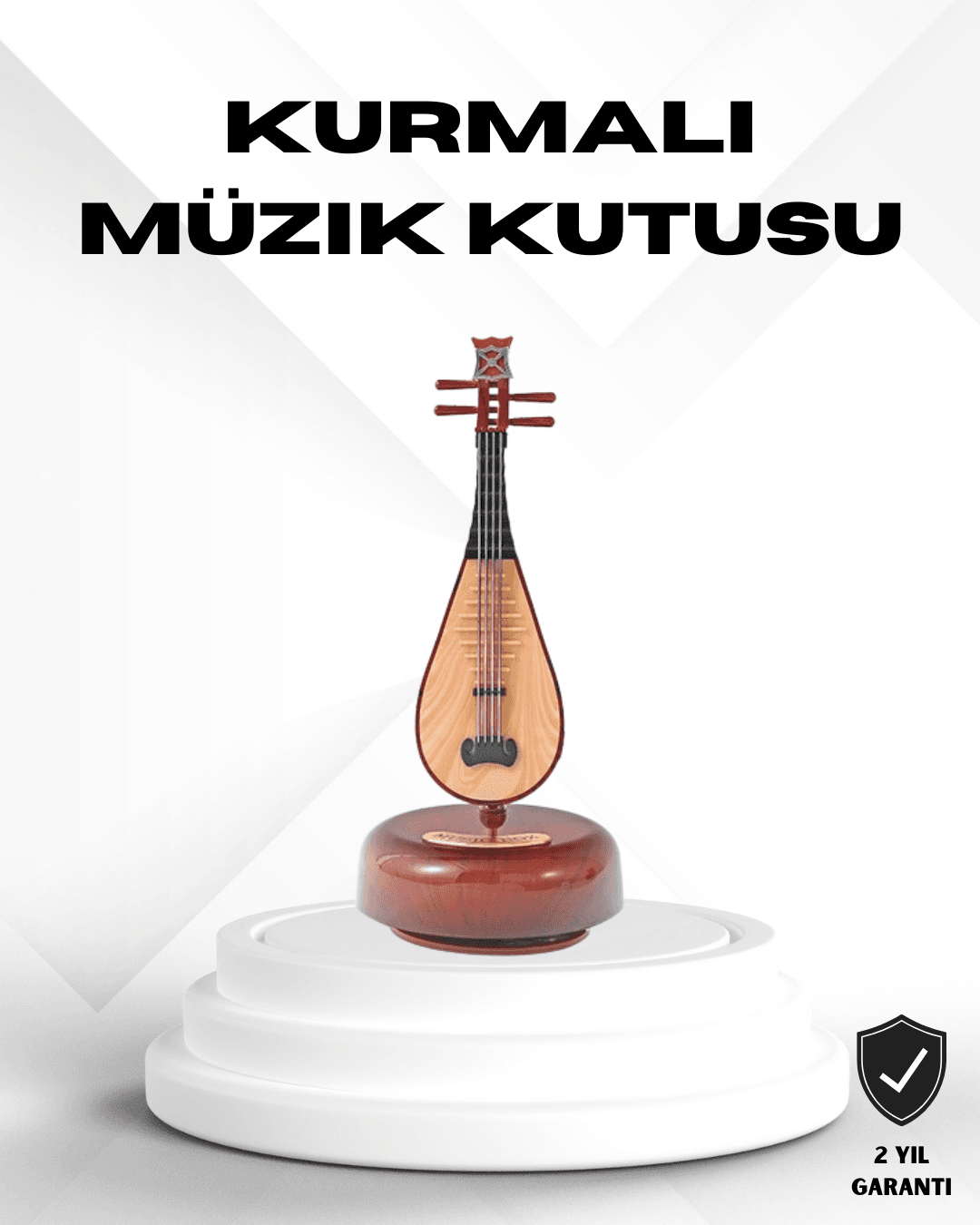 Figürlü Müzik Kutusu Zarif Melodili Dekoratif Model