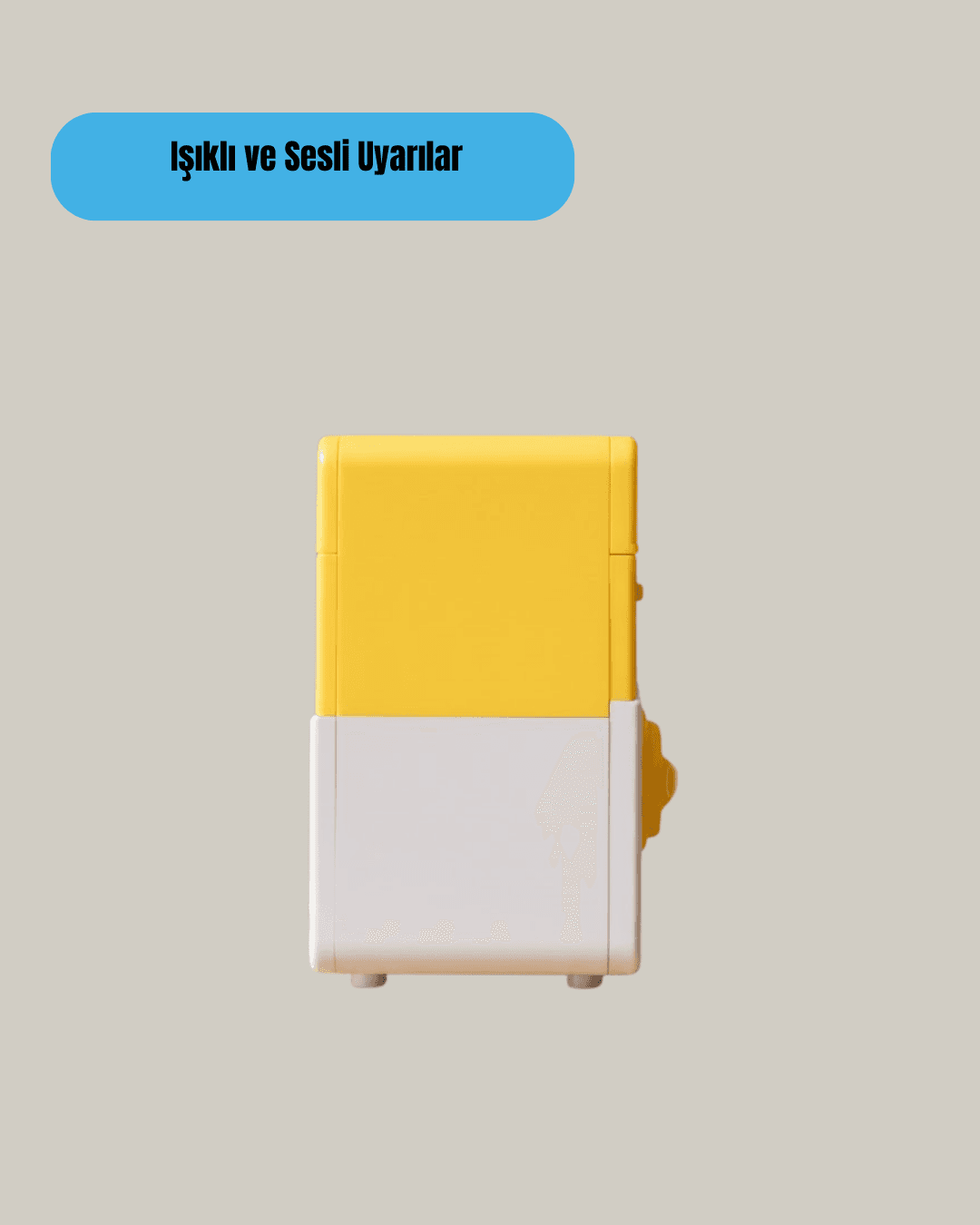 Müzikli Işıklı Kumbara Sarı