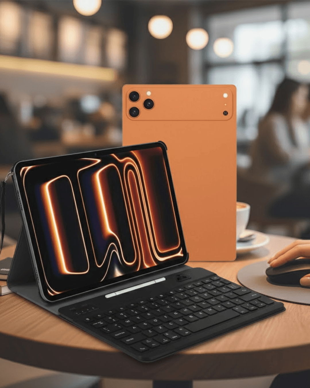 Tablet PC Klavyeli Set Geniş Ekran Yüksek Depolama ve