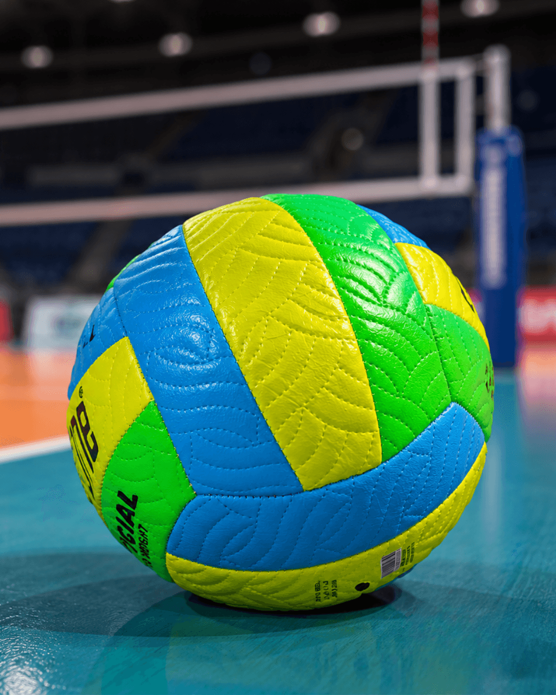 Dayanıklı Voleybol Topu Yumuşak Dokulu Dengeli Sekme