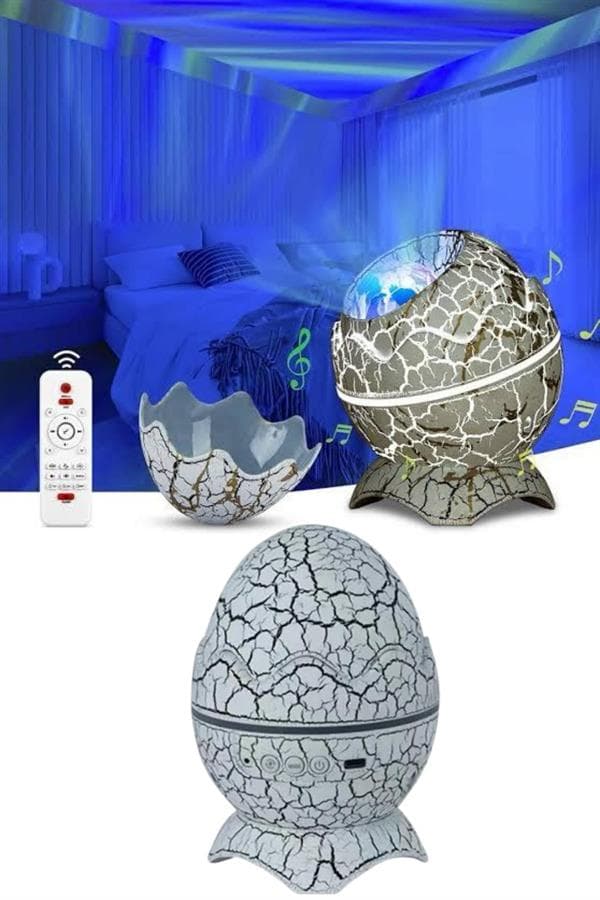 Gece Lambası Yumurta Işık Speaker Yeni Nesil Dinozor