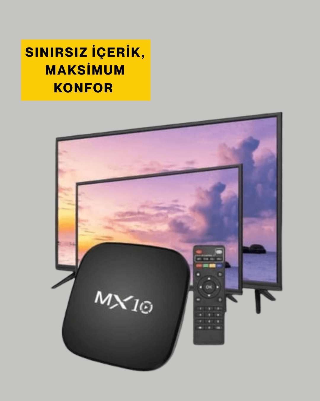 Android Tabanlı Akıllı Medya Oynatıcı – 4 Çekirdekli
