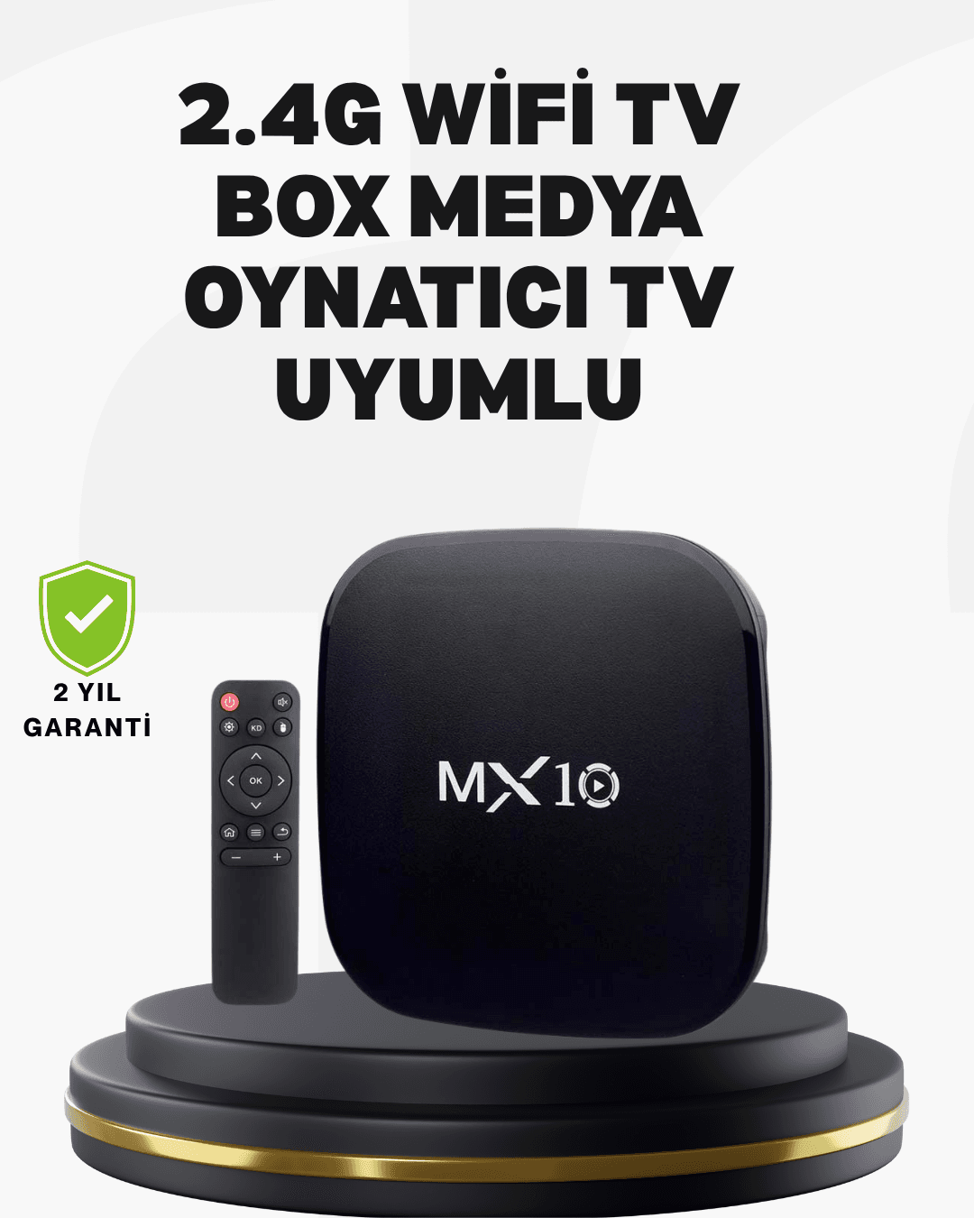 Android Tabanlı Akıllı Medya Oynatıcı – 4 Çekirdekli