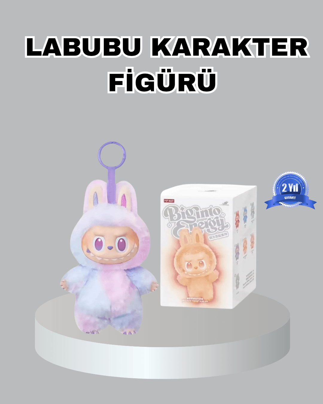Labubu Peluş Oyuncak – Koleksiyonluk Yumuşak Dekoratif