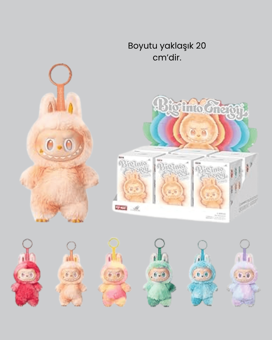 Labubu Koleksiyonluk Peluş Oyuncak – Yumuşak Kumaşlı,