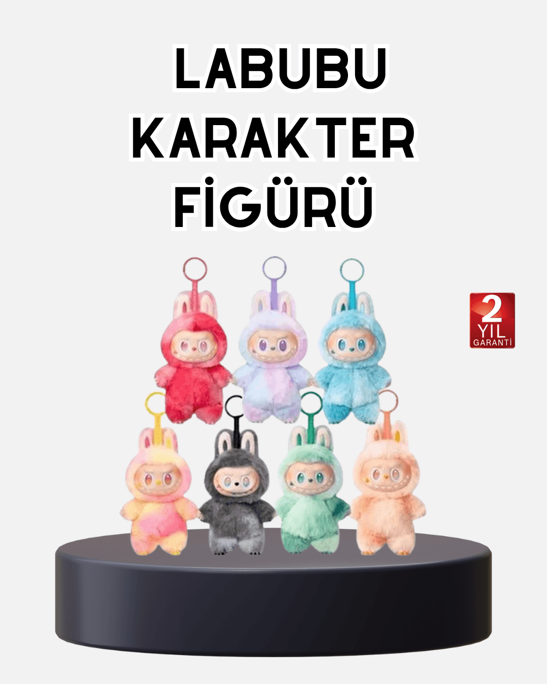Labubu Peluş Oyuncak – Koleksiyonluk Yumuşak Dekoratif