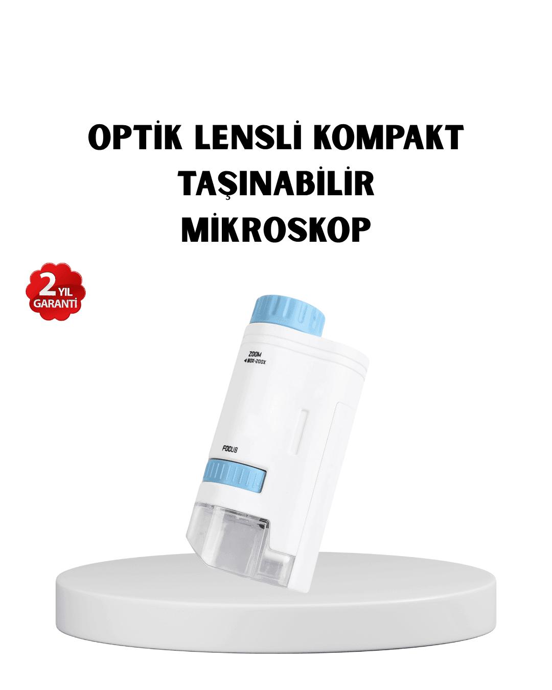 LED Işıklı Mikroskop – Zoom Eğitici Bilim Seti ve