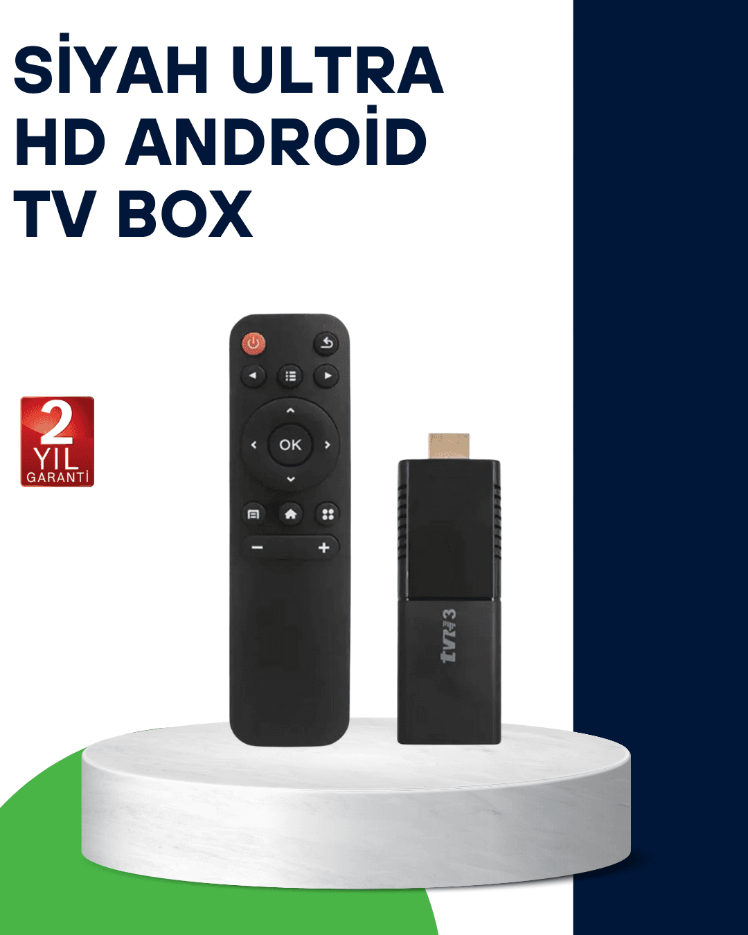 Ultra HD Android TV Stick – Tak Çalıştır Akıllı TV