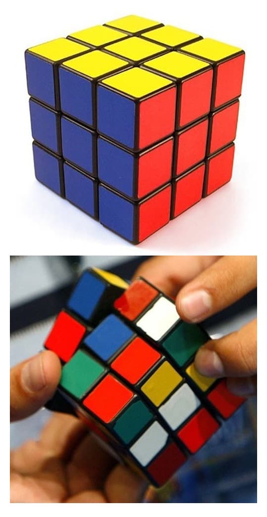 Yapboz Küp Puzzle Zeka Küpü Çocuk Gelişim Eğitici Zeka